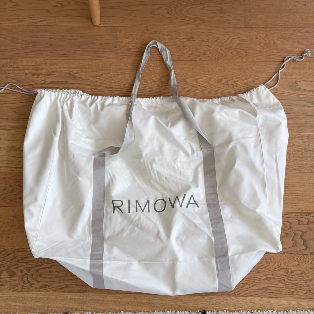 Large RIMOWA White Dust bag Travel Bag